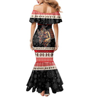 Krampus The Christmas Devil Mermaid Dress - Wonder Print Shop