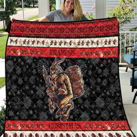 Krampus The Christmas Devil Quilt - Wonder Print Shop