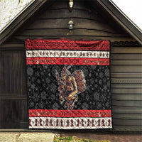 Krampus The Christmas Devil Quilt - Wonder Print Shop