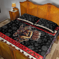 Krampus The Christmas Devil Quilt Bed Set - Wonder Print Shop