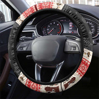 Krampus The Christmas Devil Steering Wheel Cover - Wonder Print Shop