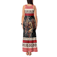 Krampus The Christmas Devil Tank Maxi Dress - Wonder Print Shop