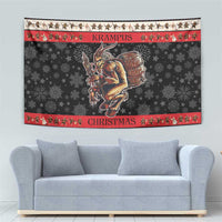 Krampus The Christmas Devil Tapestry - Wonder Print Shop
