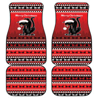 Jolakotturinn Iceland Car Mats Yule Cat Merry Christmas LT9 - Wonder Print Shop