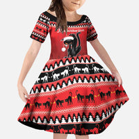 Jolakotturinn Iceland Family Matching Summer Maxi Dress and Hawaiian Shirt Yule Cat Merry Christmas - Wonder Print Shop