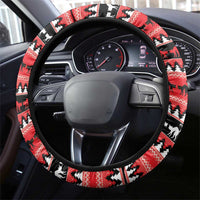 Jolakotturinn Iceland Steering Wheel Cover Yule Cat Merry Christmas - Wonder Print Shop