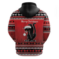 Jolakotturinn Iceland Zip Hoodie Yule Cat Merry Christmas - Wonder Print Shop