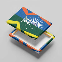 India vs Australia Custom Canvas Wall Art Blue vs Gold Cricket Heritage - Wonder Print Shop