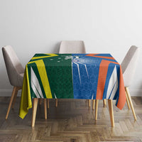 India vs Australia Custom Tablecloth Blue vs Gold Cricket Heritage - Wonder Print Shop