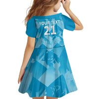 England Cricket Custom Family Matching Long Sleeve Bodycon Dress and Hawaiian Shirt Three Lions Inspiration LT9 - Wonder Print Shop