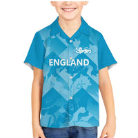 England Cricket Custom Family Matching Mermaid Dress and Hawaiian Shirt Three Lions Inspiration LT9 - Wonder Print Shop