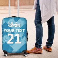 England Cricket Custom Luggage Cover Three Lions Inspiration - Wonder Print Shop