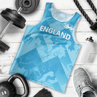England Cricket Custom Men Tank Top Three Lions Inspiration - Wonder Print Shop