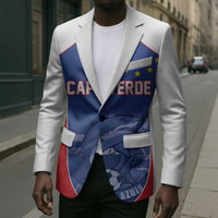 World Football 2026 Cape Verde Custom Blazer Tubaroes Azuis Blue Shark - Wonder Print Shop