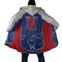 World Football 2026 Cape Verde Custom Cloak Tubaroes Azuis Blue Shark - Wonder Print Shop