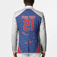 World Football 2026 Cape Verde Custom Blazer Tubaroes Azuis Verde Simple Map - Wonder Print Shop
