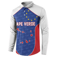 World Football 2026 Cape Verde Custom Button Sweatshirt Tubaroes Azuis Verde Simple Map