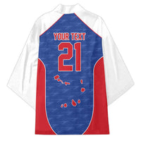 World Football 2026 Cape Verde Custom Kimono Tubaroes Azuis Verde Simple Map - Wonder Print Shop
