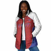 World Football 2026 Afro-Haiti Custom Padded Jacket Together For Ayiti Red Style - Wonder Print Shop