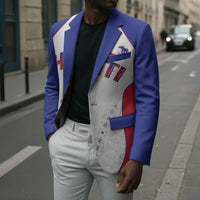 World Football 2026 Afro-Haiti Custom Blazer Together For Ayiti White Style - Wonder Print Shop