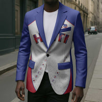 World Football 2026 Afro-Haiti Custom Blazer Together For Ayiti White Style - Wonder Print Shop