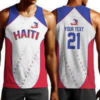 World Football 2026 Afro-Haiti Custom Men Tank Top Together For Ayiti White Style - Wonder Print Shop
