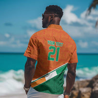 World Football 2026 Ivory Coast Custom Hawaiian Shirt African Adinkra Pattern LT9