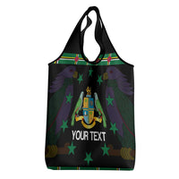 Personalized Dominica Sisserou Parrot Simple Style Grocery Bag