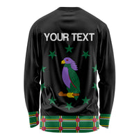 Personalized Dominica Sisserou Parrot Simple Style Long Sleeve Shirt - Wonder Print Shop