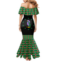 Personalized Dominica Sisserou Parrot Simple Style Mermaid Dress - Wonder Print Shop