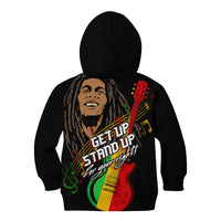 Legend Bob Get Up Stand Up Kid Hoodie Reggae Multicolored - Wonder Print Shop