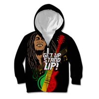 Legend Bob Get Up Stand Up Kid Hoodie Reggae Multicolored - Wonder Print Shop