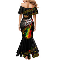 Legend Bob Get Up Stand Up Mermaid Dress Reggae Multicolored - Wonder Print Shop