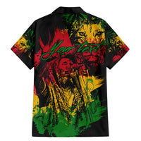 Rastafarian Lion Legend Bob Family Matching Mermaid Dress and Hawaiian Shirt Reggae Festival Sketch Portrait LT9 - Wonder Print Shop