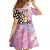Personalized Japanese Kawaii Sushi Roll Family Matching Tank Maxi Dress and Hawaiian Shirt Wagara Palaka Pattern