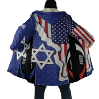 USA Israel Cloak Stars of David Sporty Style