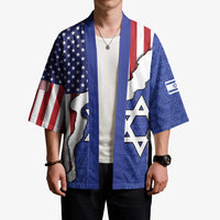 USA Israel Kimono Stars of David Sporty Style