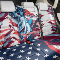 Personalized United States Independence Day Back Car Seat Cover Statue of Liberty Happy 4th Of July LT9 - Wonder Print Shop