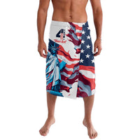 Personalized United States Independence Day Lavalava Statue of Liberty Happy 4th Of July - Wonder Print Shop