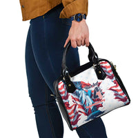 Personalized United States Independence Day Shoulder Handbag Statue of Liberty Happy 4th Of July