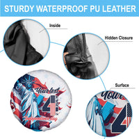 Personalized United States Independence Day Spare Tire Cover Statue of Liberty Happy 4th Of July - Wonder Print Shop