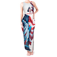 Personalized United States Independence Day Tank Maxi Dress Statue of Liberty Happy 4th Of July - Wonder Print Shop