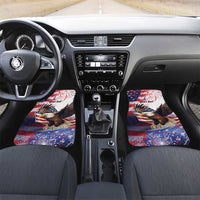 Personalized American Eagles 4th of July Car Mats USA Independence Day LT9 - Wonder Print Shop