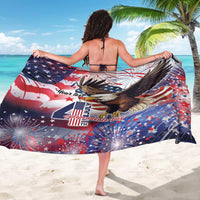 Personalized American Eagles 4th of July Sarong USA Independence Day - Wonder Print Shop