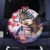 Personalized American Eagles 4th of July Spare Tire Cover USA Independence Day - Wonder Print Shop