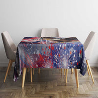 Personalized American Eagles 4th of July Tablecloth USA Independence Day - Wonder Print Shop