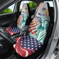 Personalized 4th of July USA Statue of Liberty Car Seat Cover Happy Independence Day LT9 - Wonder Print Shop
