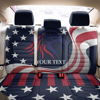 Custom USA Rugby Back Car Seat Cover The Eagles Summer Paris 2024 LT9 - Wonder Print Shop