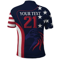 Custom USA Rugby Polo Shirt The Eagles Summer Paris 2024 - Wonder Print Shop