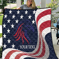 Custom USA Rugby Quilt The Eagles Summer Paris 2024 - Wonder Print Shop